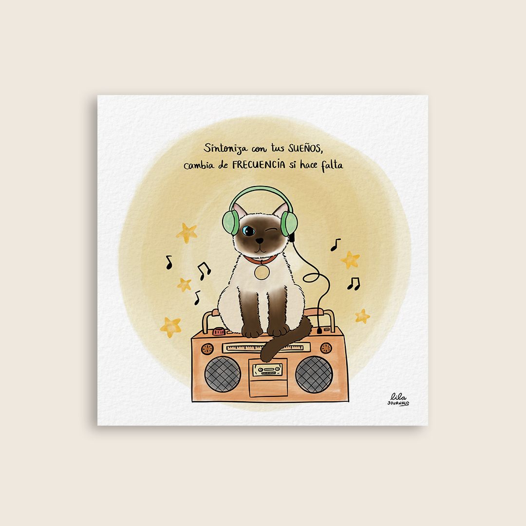 Mini print - Radio