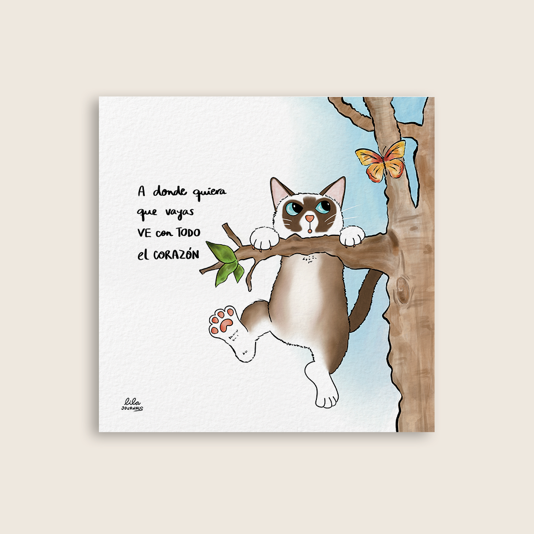 Mini print - Árbol