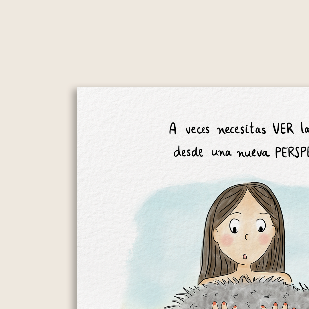 Print - Gatito perspectiva