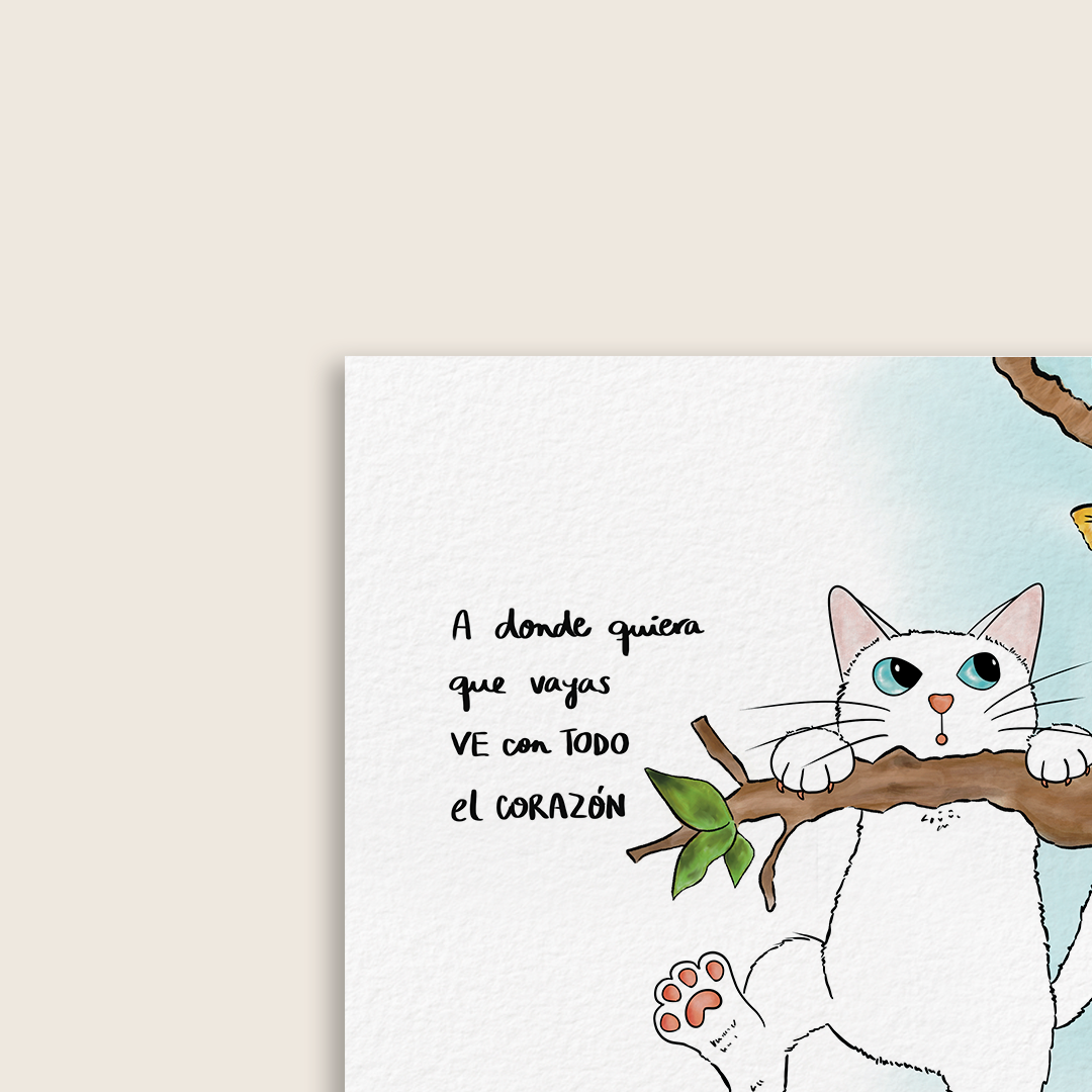 Mini print - Árbol