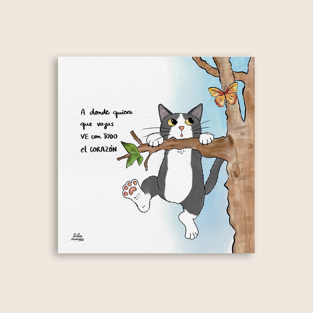 Mini print - Árbol