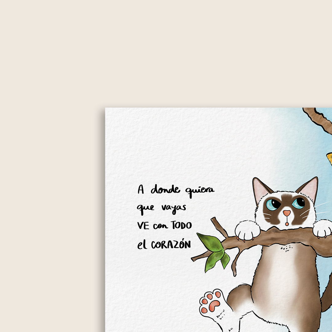 Mini print - Árbol