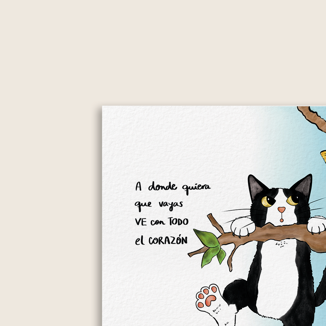 Mini print - Árbol