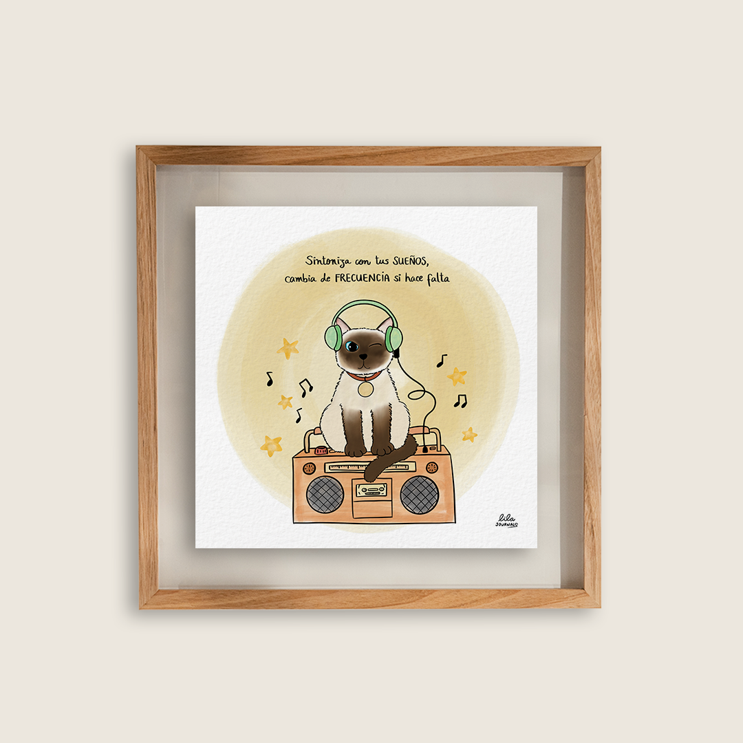 Mini print - Radio
