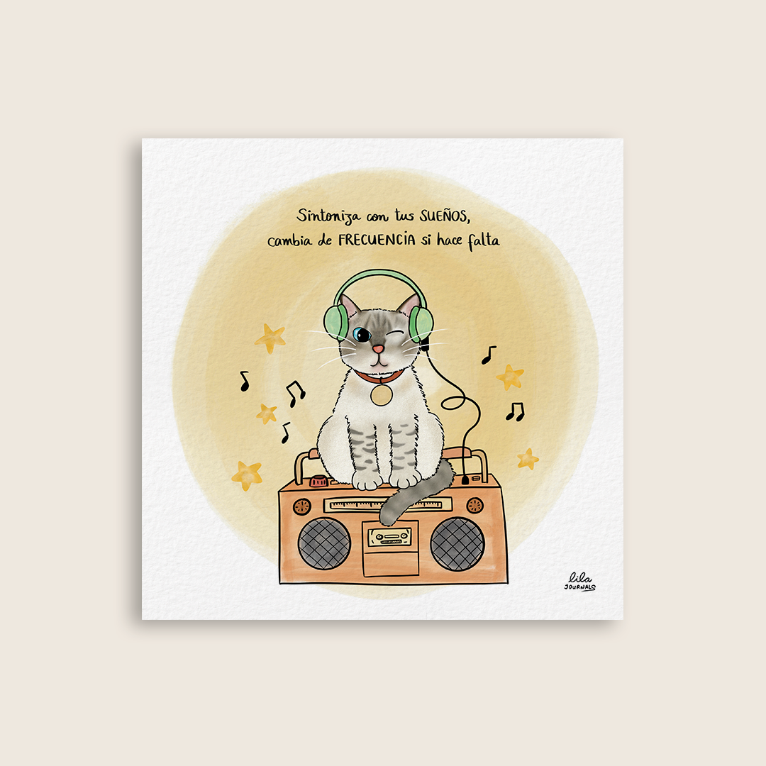 Mini print - Radio