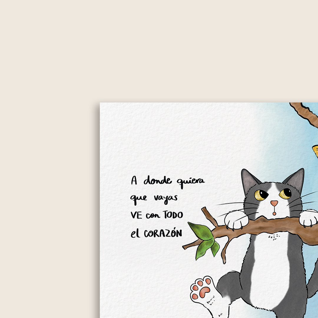 Mini print - Árbol