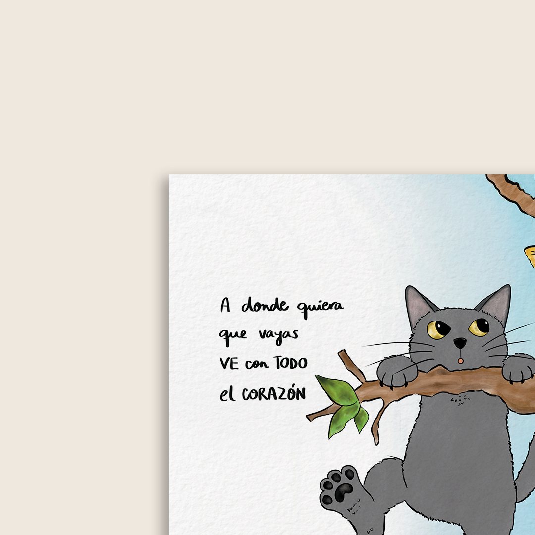 Mini print - Árbol